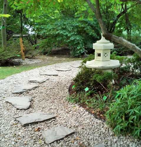 wykorzystanie kamieni w ogrodzie jako dekoracji 